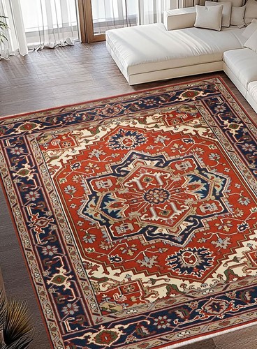 Hank woven dyson red - woven, red/navy-blue